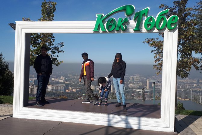 Almaty city tour. Shymbulak, Koktobe, Green market, Park 28 Panfilov's guardsmen - Stop 5: Kok Tobe Hill panoramic time