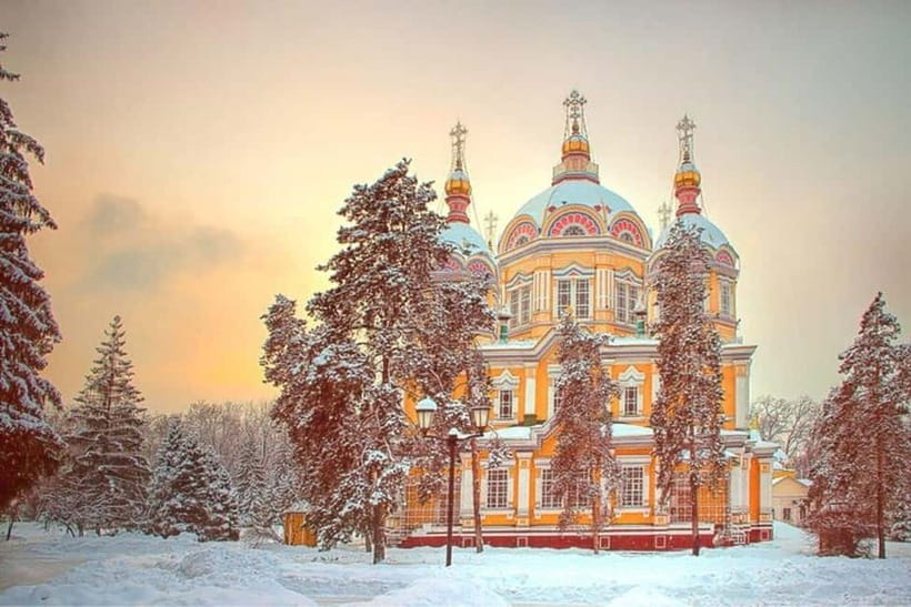 Almaty : Must-See Private Walking tour - Panfilov Park and Zenkov Cathedral: where the city slows down