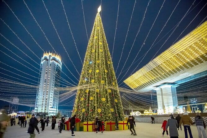 Almaty Walking Tour: 9 Must-See Sights in a Small Group - Panfilov Park and the Zenkov Cathedral neighborhood: the perfect opening move
