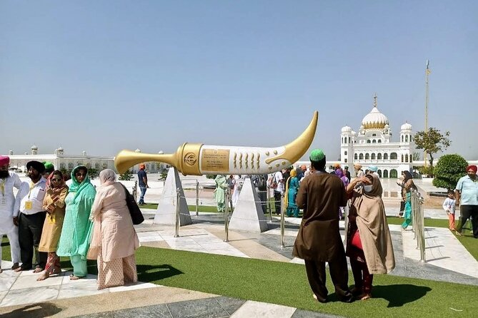 Amritsar Tour with A SIKH (Full Day All Inclusive) - War Memorial sword photo break: quick and useful