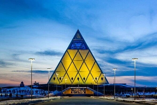 Astana City Tour: Authentic Private Full Day with Lunch + Pickup - Triumph Arch and the Direction of Mangilik El