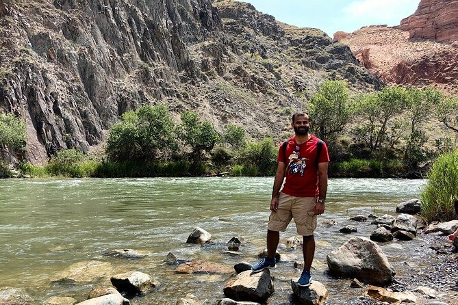Discovering 6 Stunning Sights on Private Tour of Charyn Canyon - The Panorama Deck Above Castle Valley (Location #2): See the Big Picture