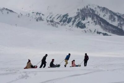 Fascinating Kashmir 4 Nights / 5 Days - The Drive to Pahalgam: Saffron Fields, Avantipur Ruins, and a Slower Day
