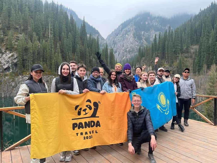 From Almaty: Kolsay, Kaindy Lakes and Charyn Canyon Day Trip - Meeting Panda Travel and staying comfortable on the long haul