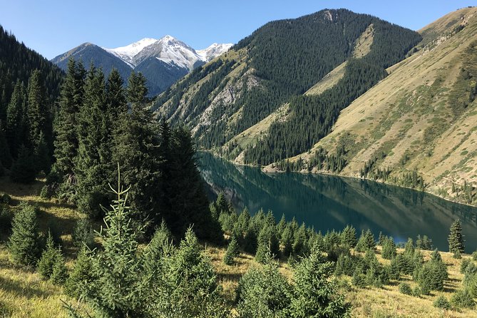 Kazakhstan and Kyrgyzstan 8 days Private tour from Almaty - Day 4: Kaindy Lake’s mountain road, kymyz, and Kolsai Lakes with horse or boat options