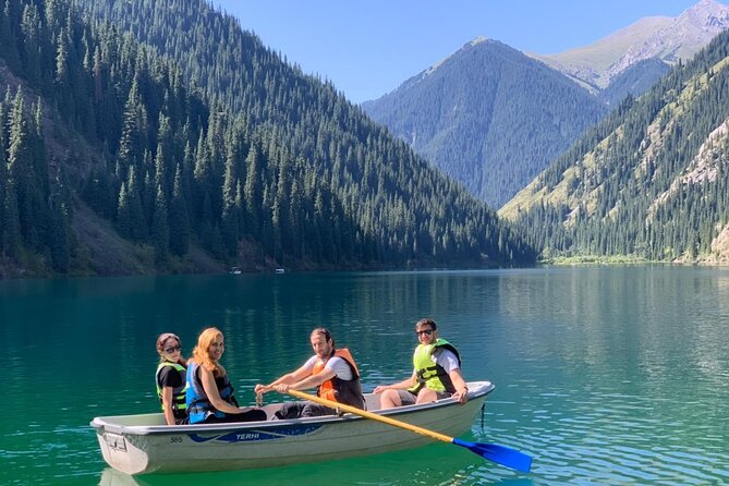 Kolsai Kaindy Lakes with Charyn Canyons 2-day tour - Lower Kolsai Lake: Walk Time Plus Optional Boat or Horse